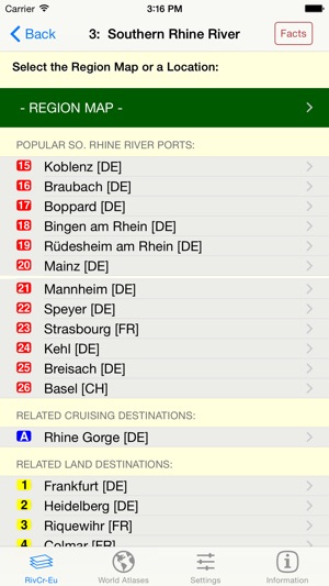 River Cruises Atlas -Europe(圖2)-速報App
