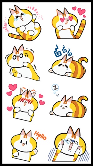 Crazy Cat Sticker Pack(圖5)-速報App