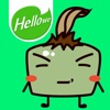 Hellowe Stickers: Green Slime