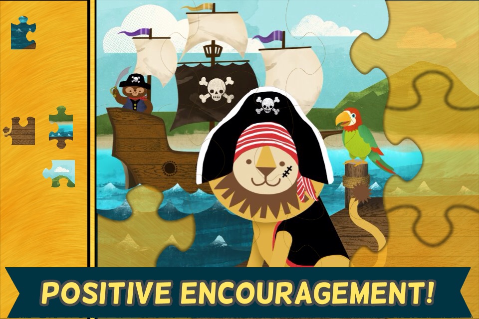 Pirate Preschool Puzzle - Fun Toddler Games screenshot 4