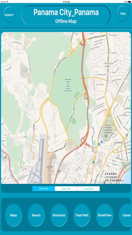 Paramaribo Sruiname Offline City Maps Navigation