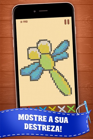 Cross Stitching Puzzle 2 screenshot 2