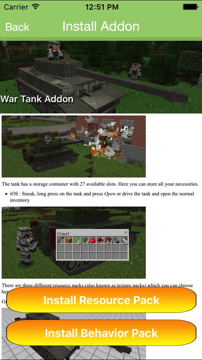 Guns  Transport Add ons for Minecraft PE MCPE