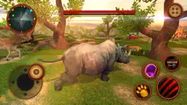 Game screenshot Rhino Africa Simulator : Wild Animal Survival Game apk