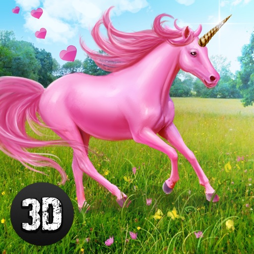 My Little Unicorn Rider 3D Full Icon