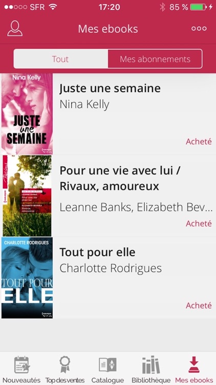 Harlequin : ebooks et romance screenshot-3