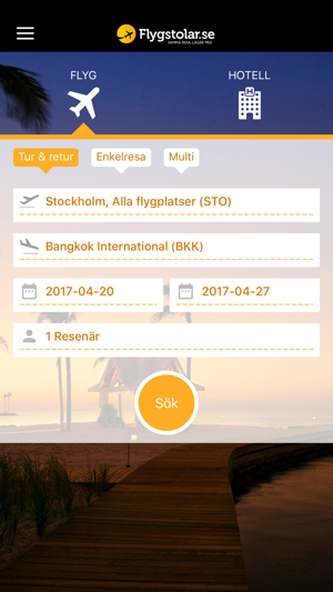 Flygstolar.se - Flyg & Hotell(圖1)-速報App