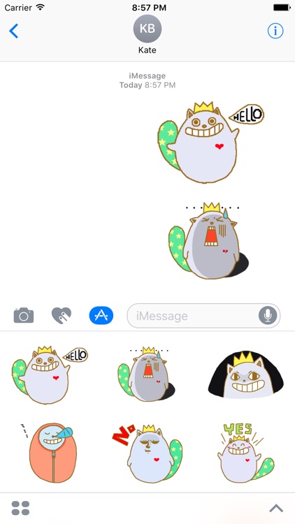 Simon the Cat. Stickers by Design73