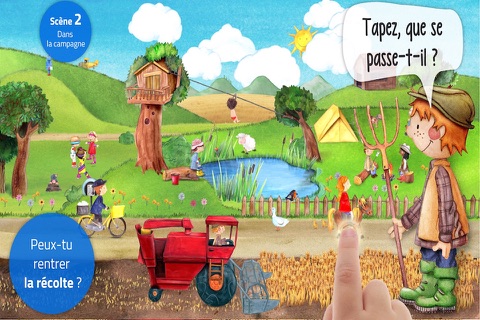 Tiny Farm: Animals & Tractor screenshot 3