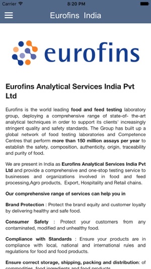 Eurofins Analytical(圖1)-速報App