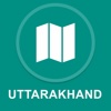 Uttarakhand, India : Offline GPS Navigation