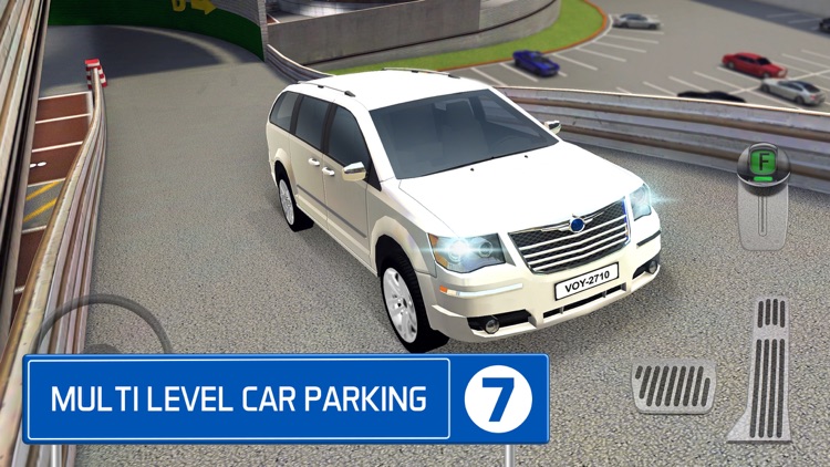 Multi Level 7 Car Parking Garage Park Training Lot screenshot-0