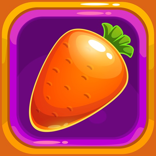 Coloring book: Kids learn to draw vegetables Icon