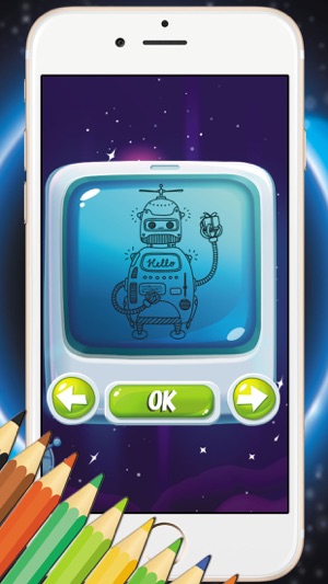 Robot Coloring Book Game For Kids(圖5)-速報App