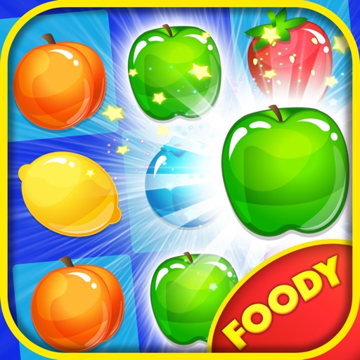 Foody Crush Mania - Fruits Land