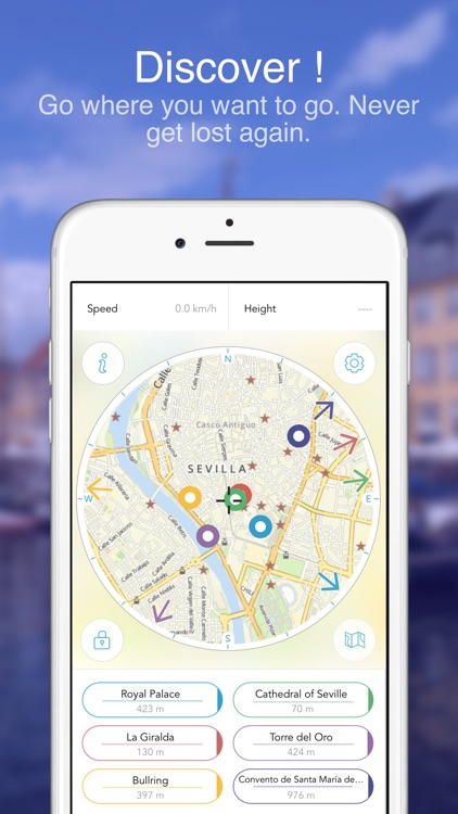 Seville on Foot : Offline Map