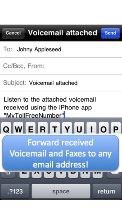 How to cancel & delete My Toll Free Number - with VoiceMail and Fax from iphone & ipad 2