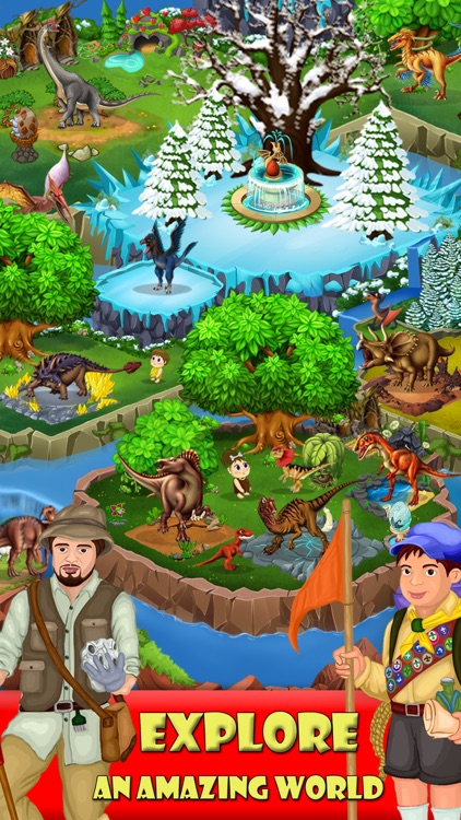 DINO ZOO - Jurassic Dinosaur world Fighting games screenshot-4