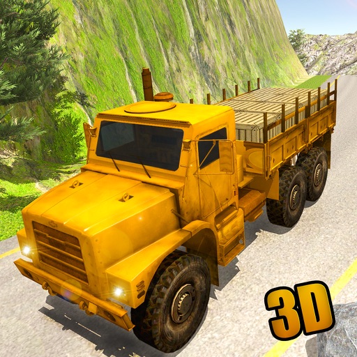 Extreme Off Road Cargo Truck Driver 3D Icon