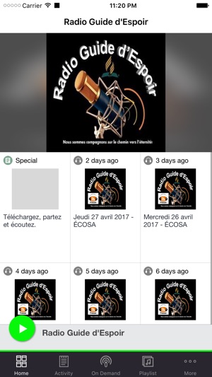 Radio Guide d'Espoir(圖1)-速報App