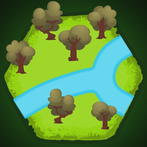 River Hex Connect Icon
