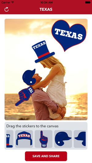 Texas Baseball Stickers & Emojis(圖3)-速報App