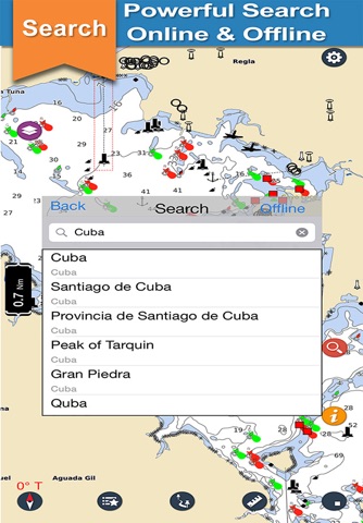 Cuba Nautical Fishing Charts screenshot 3