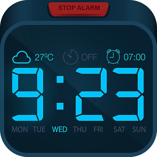Alarm Clock - Alarm, Sleep Timer & Weather Forecast icon