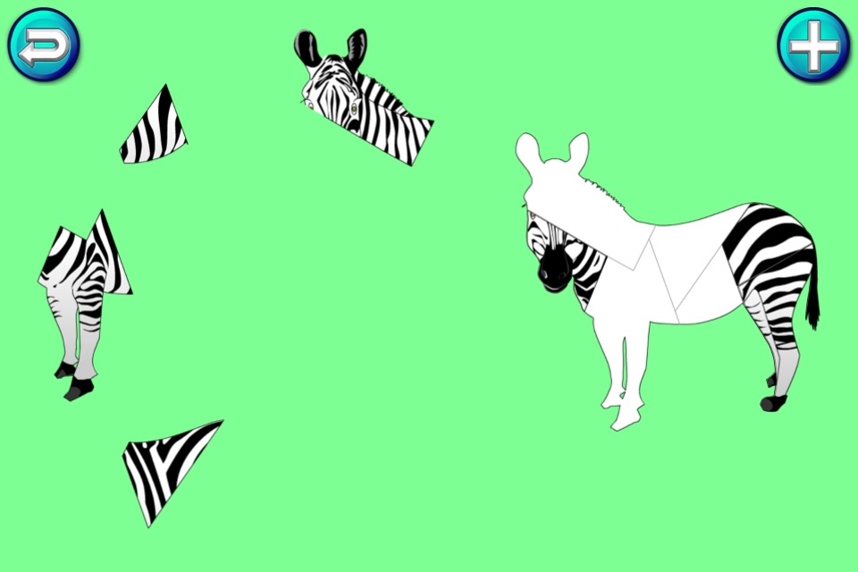 Animal Shape Puzzle- Educational Preschool Games screenshot 3