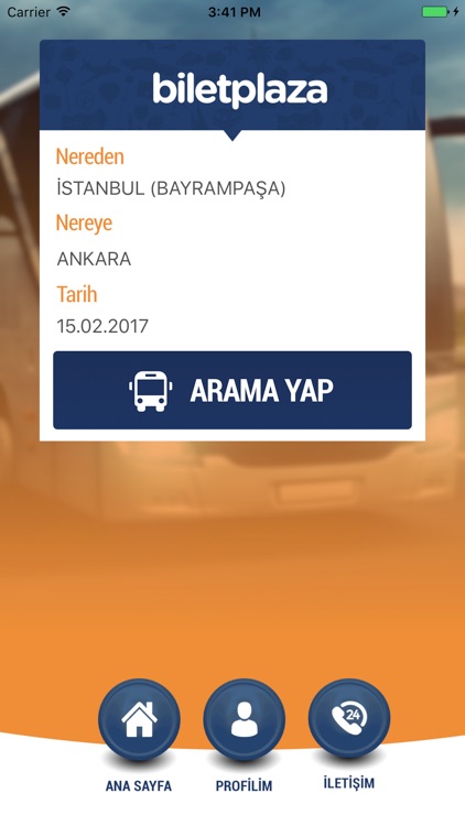 Bilet Plaza - Otobus, Ucak Bileti