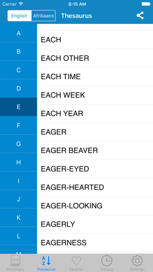 English to Afrikaans Offline Dictionary(圖4)-速報App