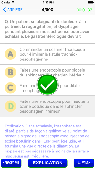 How to cancel & delete pathophysiology Quiz Questions in French from iphone & ipad 2