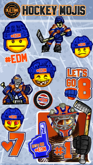 Old Time Hockey Mojis - #EDM