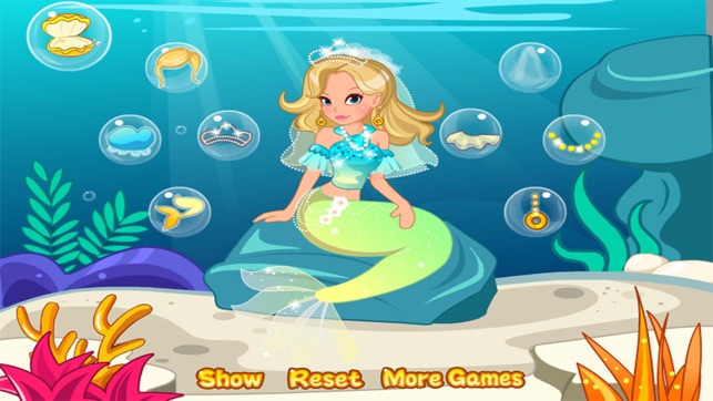 Princess Marmaid Salon spa Dress UP games girls(圖4)-速報App