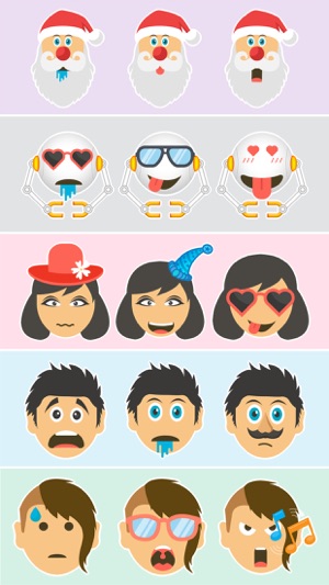 Emoji 2.0 - Extra Moji Stickers for iMessage(圖5)-速報App