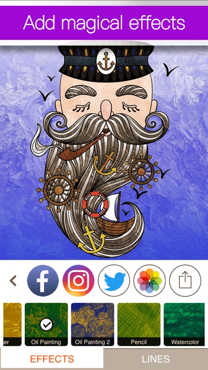 Colorfly : Coloring Book for Adults - Free Games screenshot-3