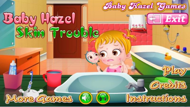 Baby Hazel : Skin Trouble