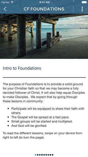 Christ Fellowship Foundations(圖3)-速報App