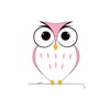 Pink Owl Stickers