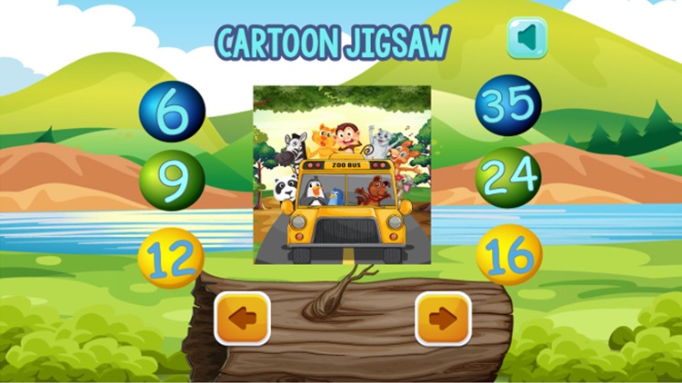 Cartoon Puzzle for Kids Jigsaw