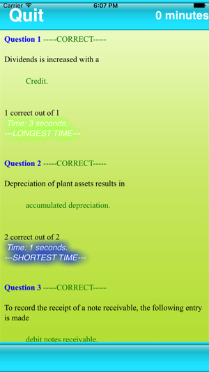 Test Review Accounting 101 Master(圖2)-速報App