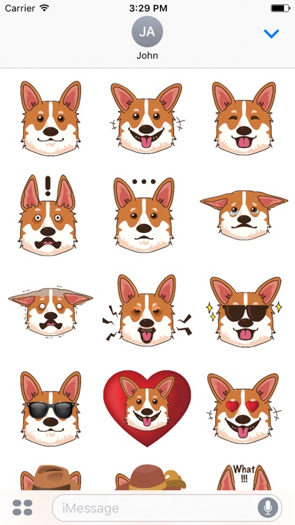 Corgioji - Corgi Emoji & Stickers