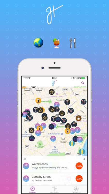 Hype ! - Find trendy & new spots around you