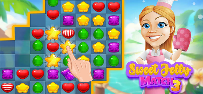 Sweet Jelly Match 3 Puzzle