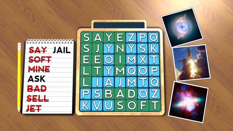 Wordsearch Revealer Space screenshot-3