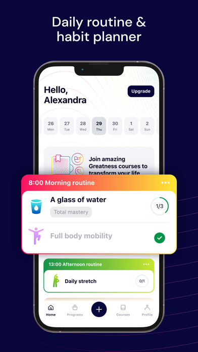 Greatness: Daily Habit Tracker screenshot 3