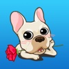 Love The Frenchie Puppy Stickers