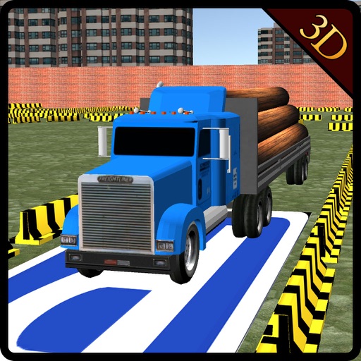 Truck Parking School & Driving Test Simulator Icon