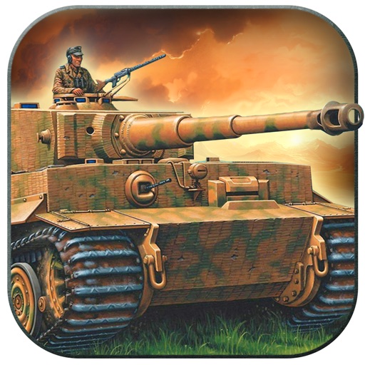 World of Battle Tanks - Iron Desert Army Shooting Icon