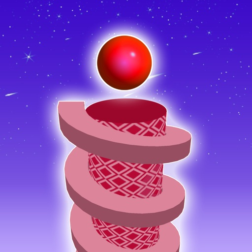 Spiral Pillar - Rolling Sky Challenge Icon